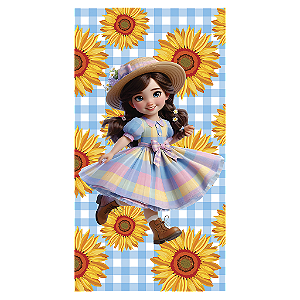 Capa Mini Faixa Lateral Sublimado - Festa Junina
