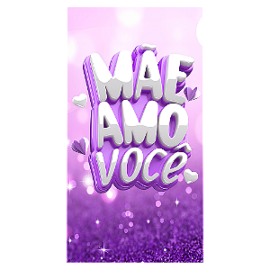 Capa Mini Faixa Lateral Sublimado - Dia Das Mães