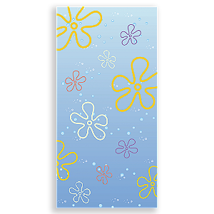 Capa Mini Faixa Lateral Sublimado - Bob Esponja