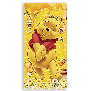 Capa Mini Faixa Lateral Sublimado - Ursinho Pooh