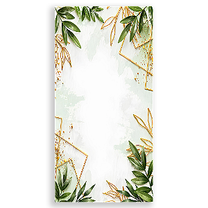 Capa Mini Faixa Lateral Sublimado - Gratidão Floral