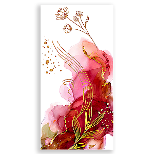 Capa Mini Faixa Lateral Sublimado - Gratidão Floral