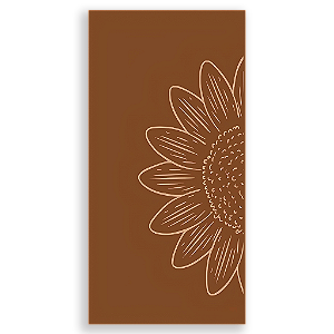 Capa Mini Faixa Lateral Sublimado - Gratidão Floral