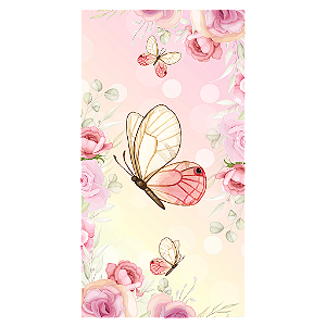 Capa Mini Faixa Lateral Sublimado - Borboleta