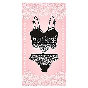 Capa Mini Faixa Lateral Sublimado - Lingerie