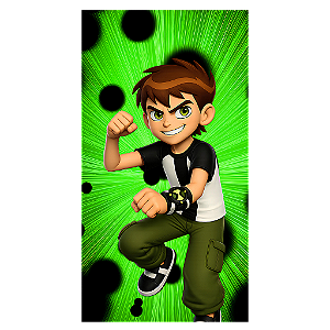 Capa Mini Faixa Lateral Sublimado - Ben 10
