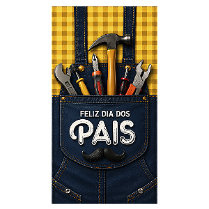 Capa Mini Faixa Lateral Sublimado - Dia dos Pais