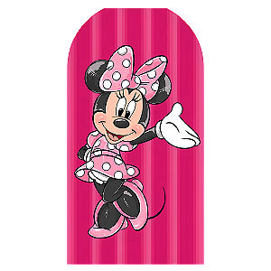 Capa Mini Faixa Lateral Sublimado - Minnie