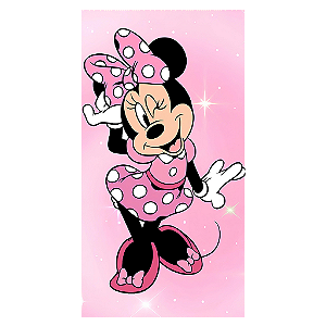 Capa Mini Faixa Lateral Sublimado - Minnie