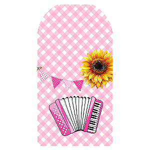 Capa Mini Faixa Lateral Sublimado - Festa Junina Arraia