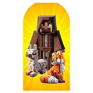 Capa Mini Faixa Lateral Sublimado - Minecraft