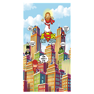 Capa Faixa Lateral Sublimado - Jesus 4