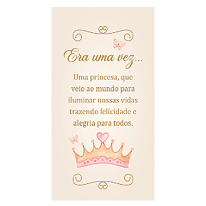 Capa Faixa Lateral Sublimado - Princesas 2