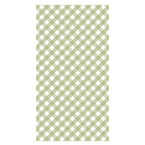 Capa Faixa Lateral Sublimado - Verde Xadrez 1