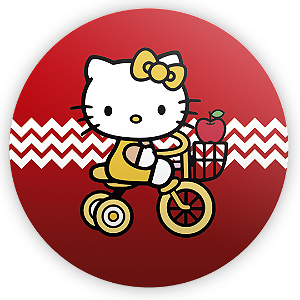 Capa Mini Painel Sublimado - Hello Kitty