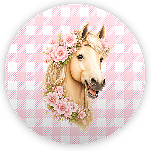 Capa Mini Painel Sublimado - Cavalo