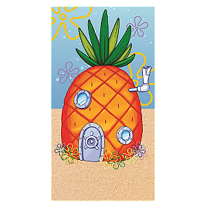Capa Mini Faixa Lateral Sublimado - Bob Esponja
