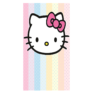 Capa Mini Faixa Lateral Sublimado - Hello Kitty