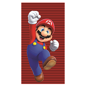 Capa Mini Faixa Lateral Sublimado - Mario Bros 1