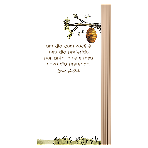 Capa Faixa Lateral Sublimado - Ursinho Pooh