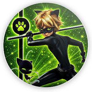 Capa Mini Painel Sublimado - Cat Noir