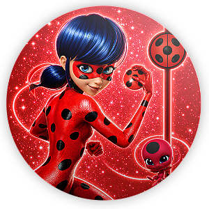 Capa Mini Painel Sublimado - Ladybug