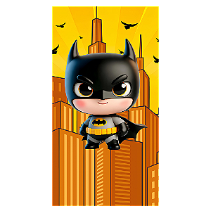 Capa Mini Faixa Lateral Sublimado - Batman Baby