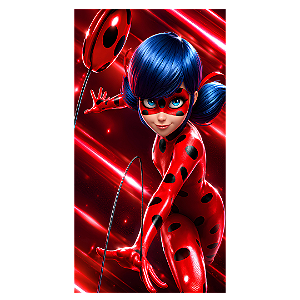 Capa Mini Faixa Lateral Sublimado - Ladybug