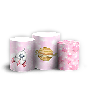 Capas Trio Cilindro Sublimado Veste Fácil - Astrounauta