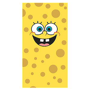 Capa Mini Faixa Lateral Sublimado - Bob Esponja