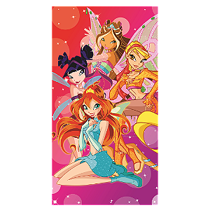 Capa Mini Faixa Lateral Sublimado - Winx