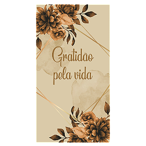 Capa Faixa Lateral Sublimado - Gratidão