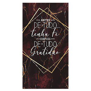 Capa Faixa Lateral Sublimado - Gratidão