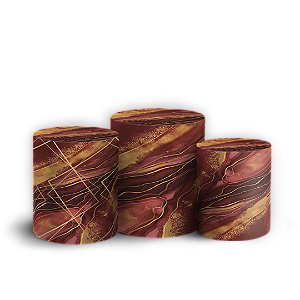 Capas Trio Cilindro Sublimado Veste Fácil - Gratidão