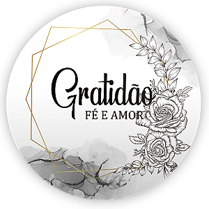 Capa Mini Painel Sublimado - Gratidão
