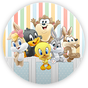 Capa Mini Painel Sublimado - Looney Tunes