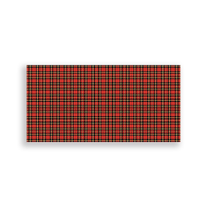 Capa Painel Retangular Sublimado - Xadrez Escocês
