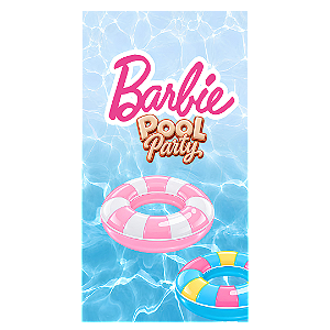 Capa Faixa Lateral Sublimado - Barbie