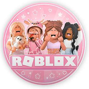 Capa Painel Redondo Sublimado - Roblox