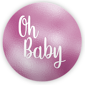 Capa Mini Painel Sublimado - Oh Baby