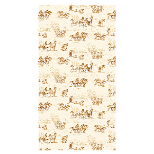 Capa Faixa Lateral Sublimado - Cowgirl