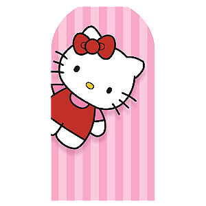 Capa Faixa Lateral Sublimado - Hello Kitty