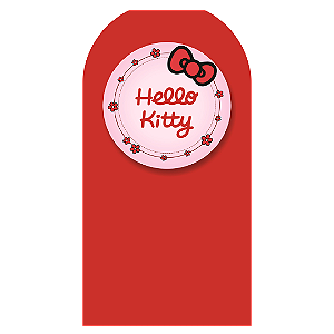 Capa Faixa Lateral Sublimado - Hello Kitty