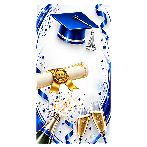 Capa Mini Faixa Lateral Sublimado - Formatura
