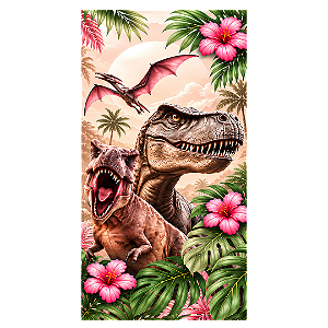 Capa Mini Faixa Lateral Sublimado - Dino Rex