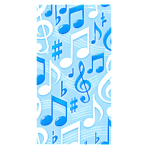 Capa Mini Faixa Lateral Sublimado - Musical