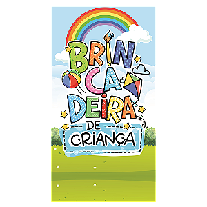 Capa Faixa Lateral Sublimado - Dia das Crianças