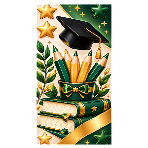 Capa Faixa Lateral Sublimado - Formatura