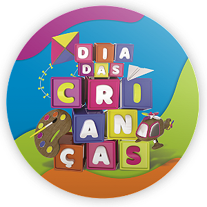 Capa Mini Painel Sublimado - Dia das Crianças
