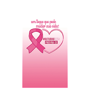 Capa Faixa Lateral Sublimado - Outubro Rosa